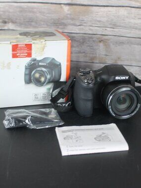 Sony Cyber-shot DSC-H300 20.1 MP Digital Camera (Black) Open Box